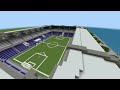 Minecraft soccer stadium cinematic ⚽️