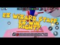This is how pros use the wizard kit in Roblox bedwars..