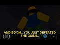 How To EASILY SOLO The Guide BossFight On ANY DEVICE In Slap Battles.. (FULL GUIDE)