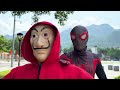 4 Spider-Man Bros Story || Hey Spider-man , Fighting Bad Guy , Swimming!!! ( Funy Action Real Life )
