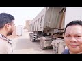 INDIAN MECHANIC REPLACE AIRLINE HOSE TRAILER TRUCK/BUHAY OFW SAUDI ARABIA