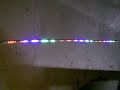 Intertek Flex Strip 108 LED Multicolor Rope Ribbon Lights Light Show 12.5 Ft NEW