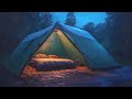 Good bye Insomnia-Set up your Tent as it Rains and Fall Asleep quickly Tonight-Get more Sleep 💧💤🌑💧