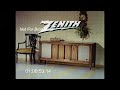 Zenith Stereo Commercial 1960s
