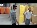 How Foam is Made In a Factory? PU Foam, HR foam & Memory Foam कैसे बनता है?