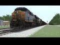 (TRS19 Railfanning) Trains in Folkston