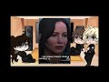 Hunger games react to Katniss |read desc pls| ⚠️these videos are not mine⚠️|