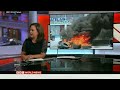 BBC correspondent in Kyiv interrupted as rockets strike Ukraine capital