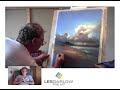 How to paint skies in pastel