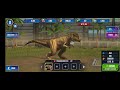Jurassic world the game ep 1 (we unlocked tyrannosaurus Rex)