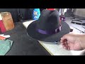 Restoration Hat with Kahl hat stiffener (thrift store)