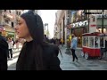 LIFE IN ISTANBUL TURKEY ISTIKLAL STREET IN CITY CENTER RESTAURANTS,SHOPS,STREET FOODS IN 4K UHD