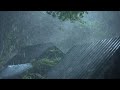 Rain Thunderstorm Sounds for Sleeping | Heavy Rainstorm, Powerful Thunder & Wind Sound | White Noise