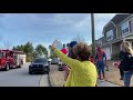 Firetruck Parade Makes Boy’s Birthday Unforgettable