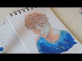 Draw a handsome boy with me! | How to color using Deli Finenolo Alcohol Markers 💙💫
