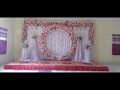 Top 20 Simple Wedding Stage designs | flowers Background decorated by SagarTent House #wedding