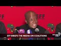 EFF Brief the media || we are not desperate for positions