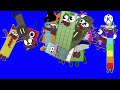 pizza tower screaming meme but numberblocks add round 2