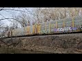 YN2 GE locomotive through beautiful scenery on the CSX Old Main Line ft. @oldmainproductions