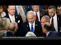 Netanyahu blasts Gaza war critics in fiery speech to U.S. Congress