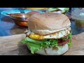 Sudah lama ga bikin burger,enaknya bikin nagih.#dapurkreasiopa #sarapan_pagi #burger