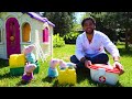 A Queda de George Pig: Doutor de Brinquedos Ensina Sobre Concussões - Vídeo Infantil