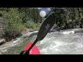 Kayaking Meadow Creek of the Selway River in Idaho part 1 South Fork of Clearwater level 2,560 cfs