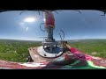 Miner’s 360° video- Fastest Antenna Changeout of the Repack