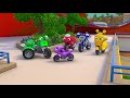 Full Episode: Slippy Street  🏍️ Ricky Zoom ⚡ Cartoons for Kids | Ultimate Rescue Motorbikes for Kids