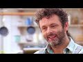 Michael Sheen being chaotic on The Great British Bake Off