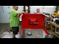 Rescuing an old Sand Blasting Cabinet: Refurbish and Upgrades