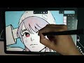 ✨Drawing on My Tab S6 Lite✨ || Original Character || Infinite Painter Timelapse