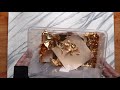 HOW-TO Marble Effect using Acrylics on canvas, with Arabic Calligraphy in Gold Leaf