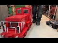 Toy train finished 1:8 scale