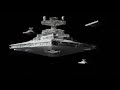 Star Destroyer Exiting Hyperspace - Blender Test V003