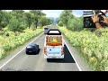 Veera V5 Non AC Bus Driving | *LAST DAY OF JOB* | Steering Wheel Gameplay