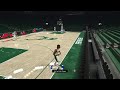 Full Court shot with my created player