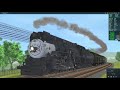 Mountain vs Mountain --- SP MT-4 vs PRR M1b (Trainz)