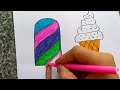 drawing for kids | how to draw a ice cream