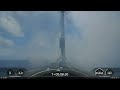 Booster returns to drone ship 