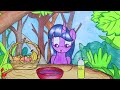 MY LITTLE PONY Day and Night Makeup Contest - Sad Origin Story - Annie Channel