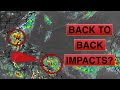 Back to Back Tropical Impacts for Big Bend Area of Florida?