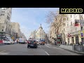 Conduciendo por Madrid, WANDA METROPOLITANO - GRAN VIA - PLAZA DE ESPAÑA - PLAZA ELIPTICA. 4k hd