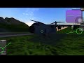 Emergency landing (Landing gear failure) TFS #1