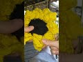 Sunflower - chains for leaves Part 5