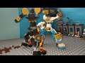 Lego mech fight Round 2 | Lego stop motion