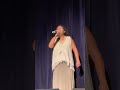 Me performing out here on my own by Irene Cara at my choir concert ￼￼