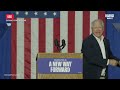 Rally in Grand Rapids, Michigan with Governor Tim Walz | Harris-Walz 2024