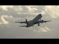 Evening rush at London City Airport in Extreme winds Planespotting in 4K UK’s Steepest approach EGLC