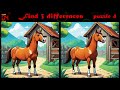 Find 3 Differences 🔍 Attention Test 🤓 A mindfulness test  🧩 Round 254